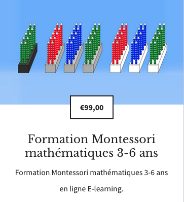 formation montessori Mathématiques en ligne